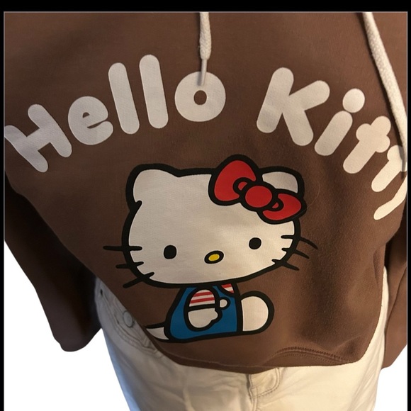 Hello Kitty Brown Hoodie - Picture 3 of 5